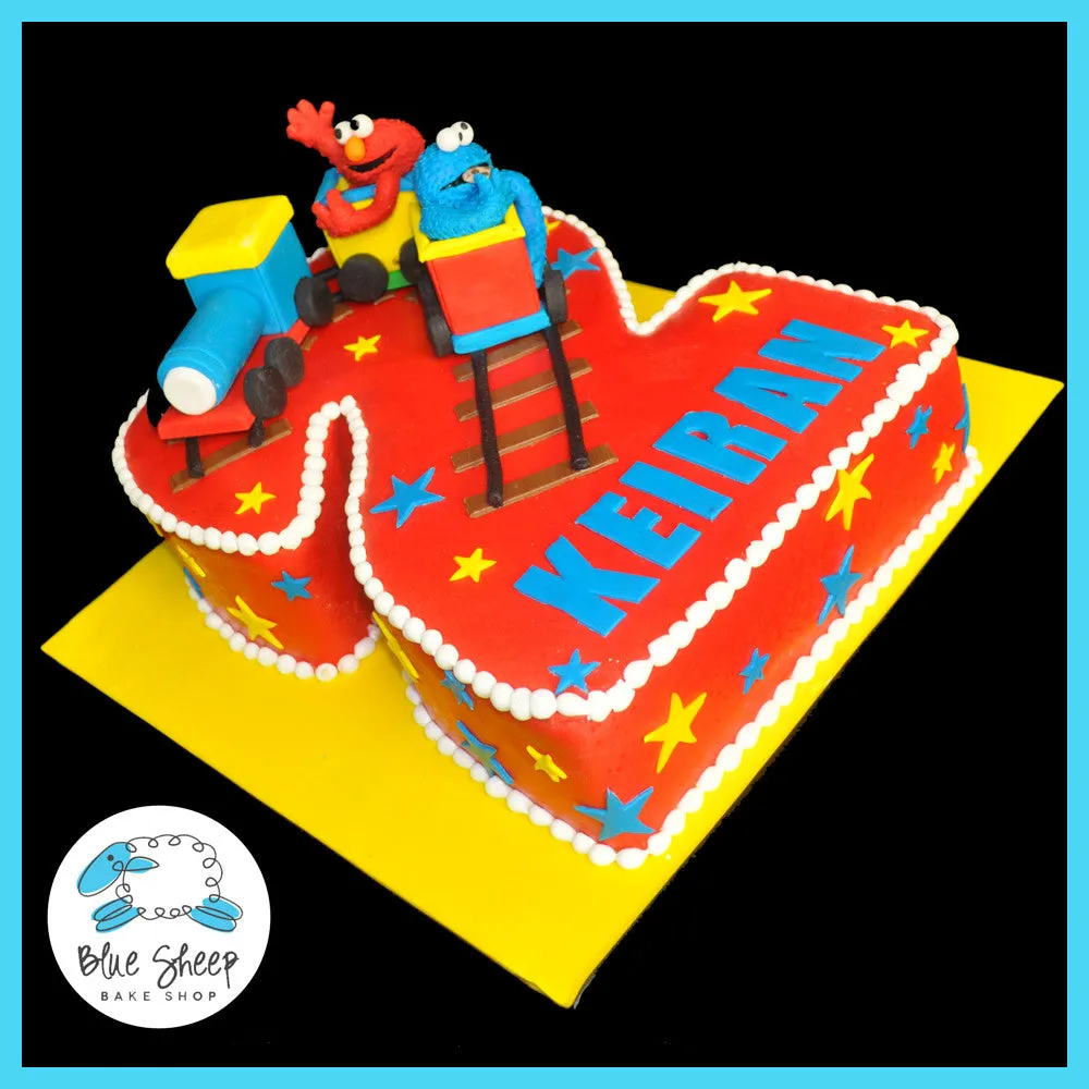 #2 Sesame Street Birthday Cake