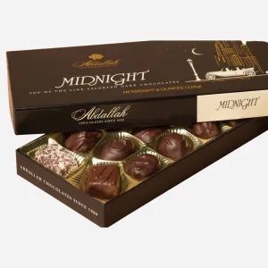 Abdallah Midnight Assorted Dark Chocolates 7.5 oz Box