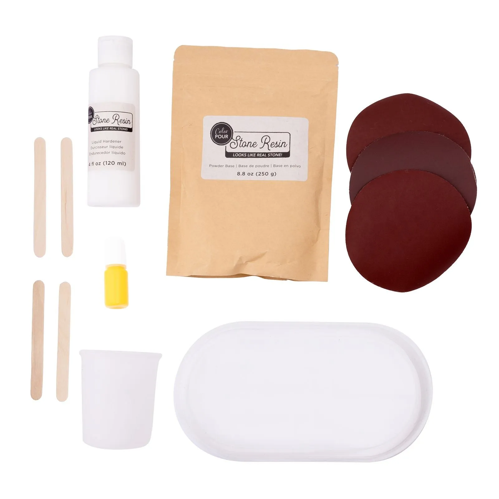 American Crafts Color Pour - Stone Resin - Starter Kit