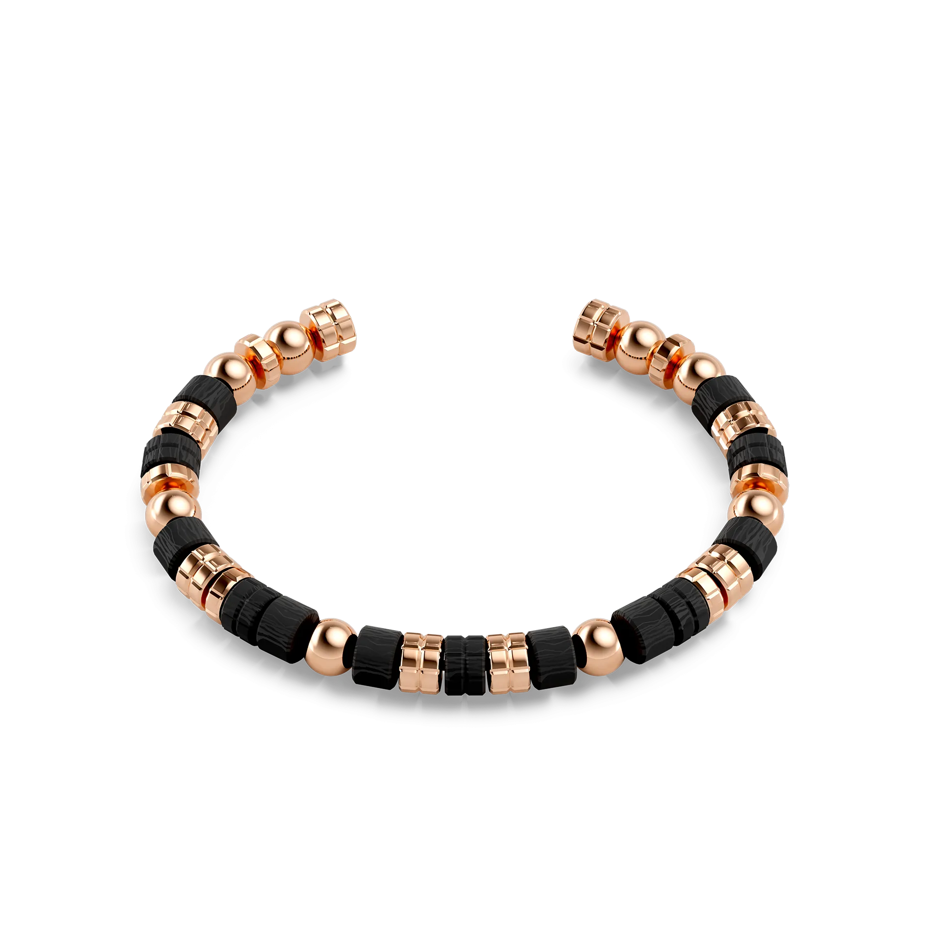 Bangle - Rose Gold Carbon