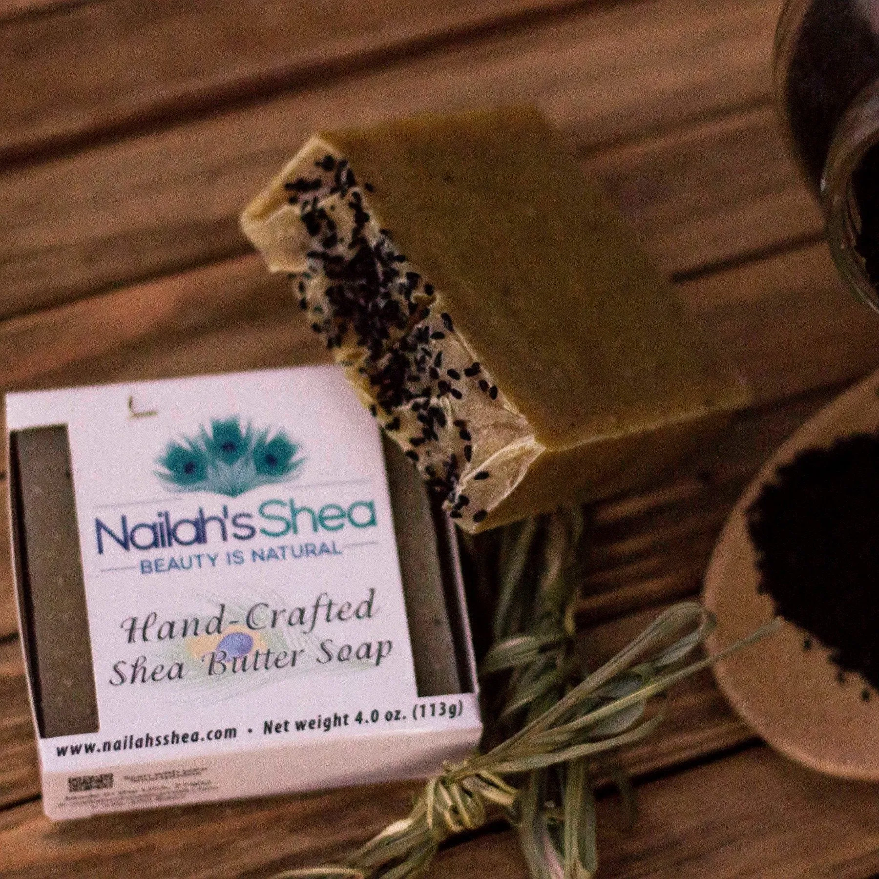 Black Seed and Lemongrass Shea Butter Soap