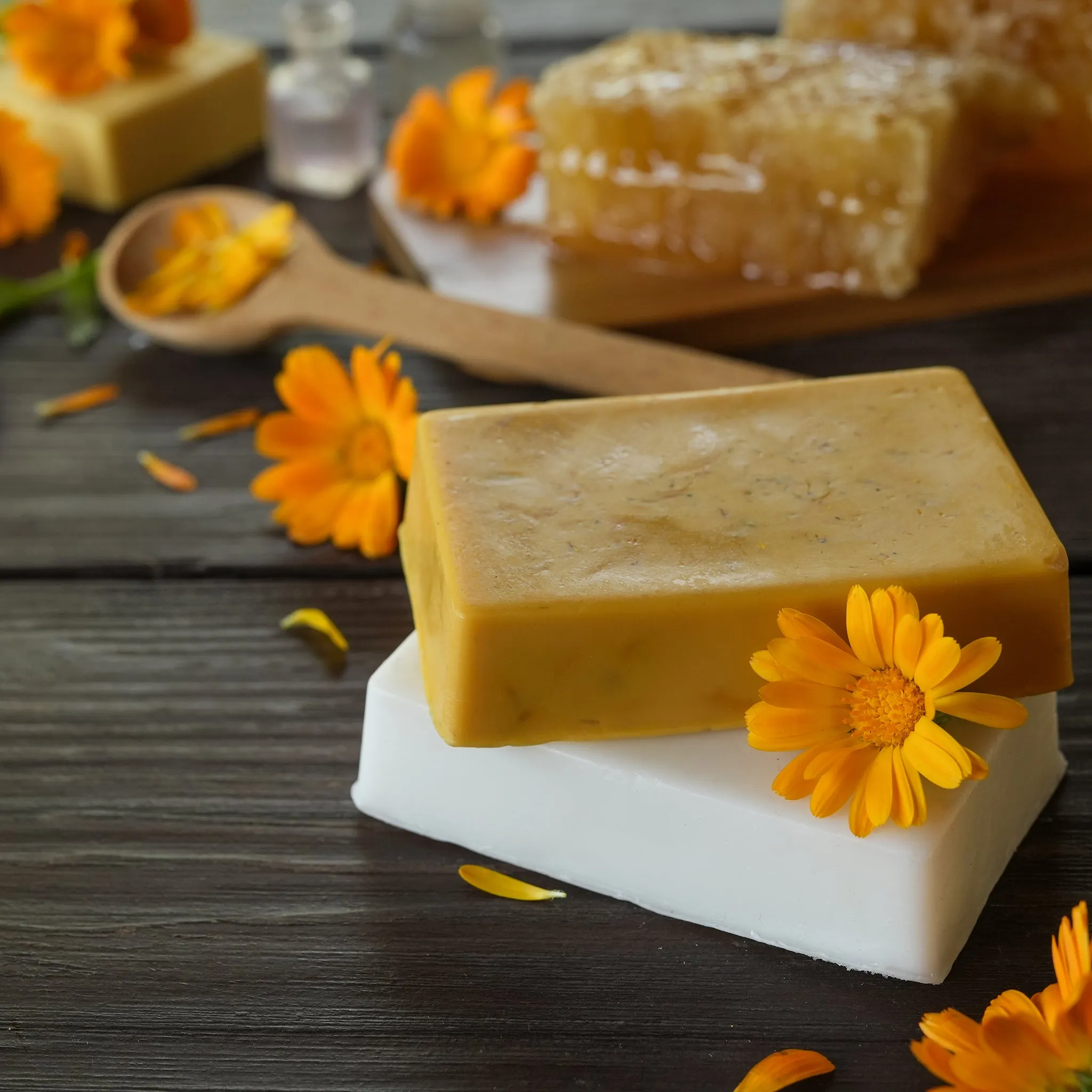 Blissful Babies Calendula & Chamomile Organic Bar Soap