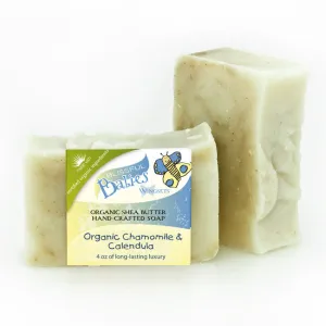 Blissful Babies Calendula & Chamomile Organic Bar Soap