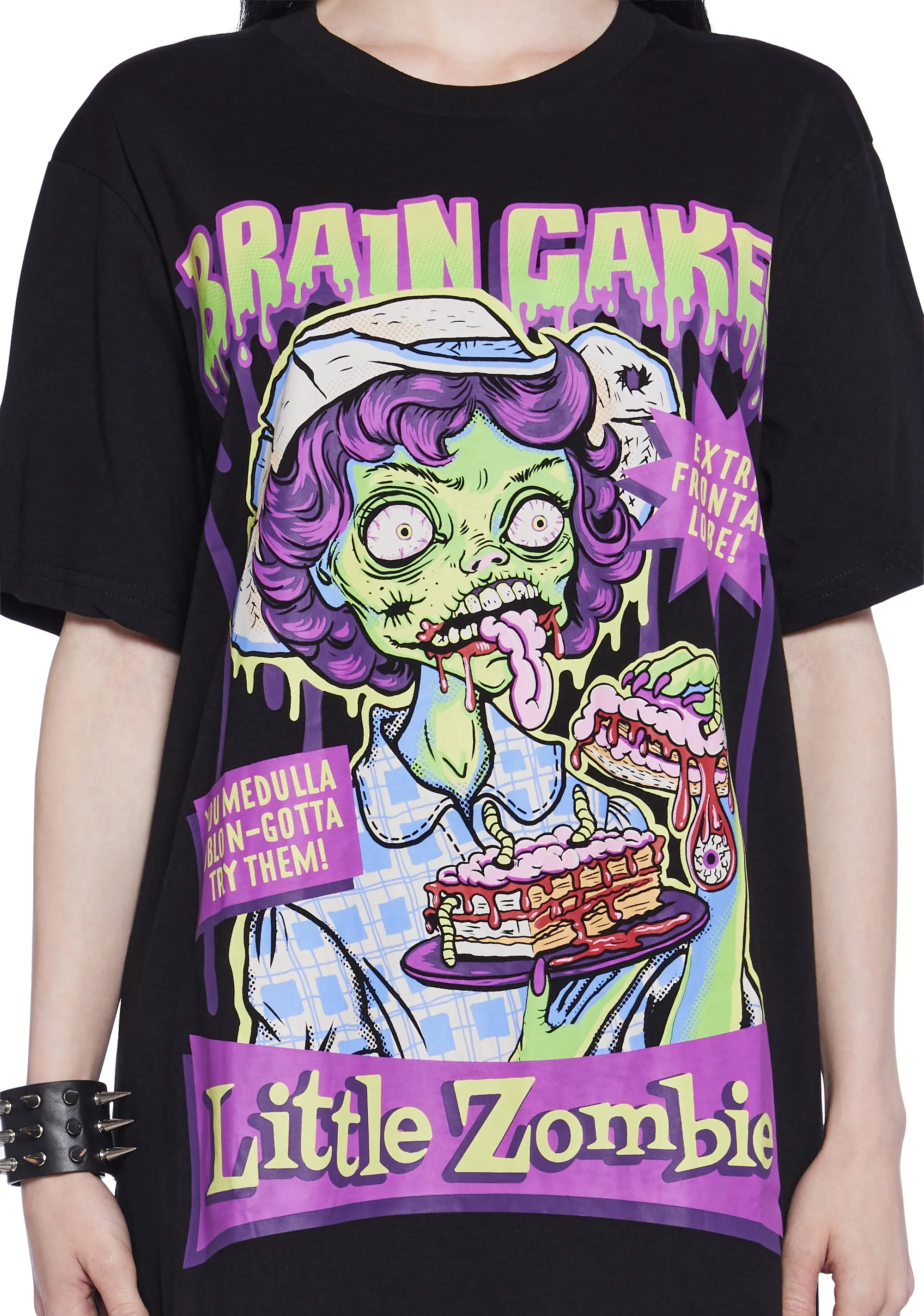 Brain Food Glow In The Dark Graphic Tee