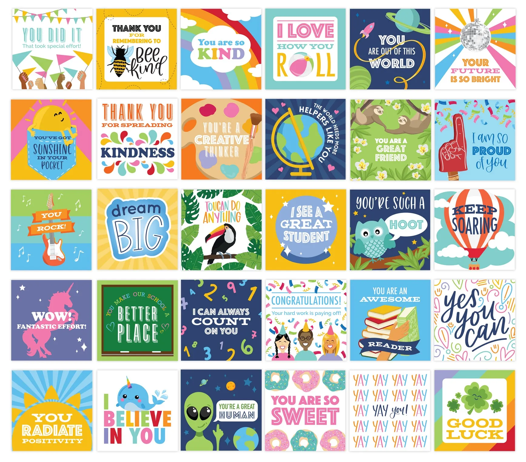 Card Deck, Student Encouragement Cards