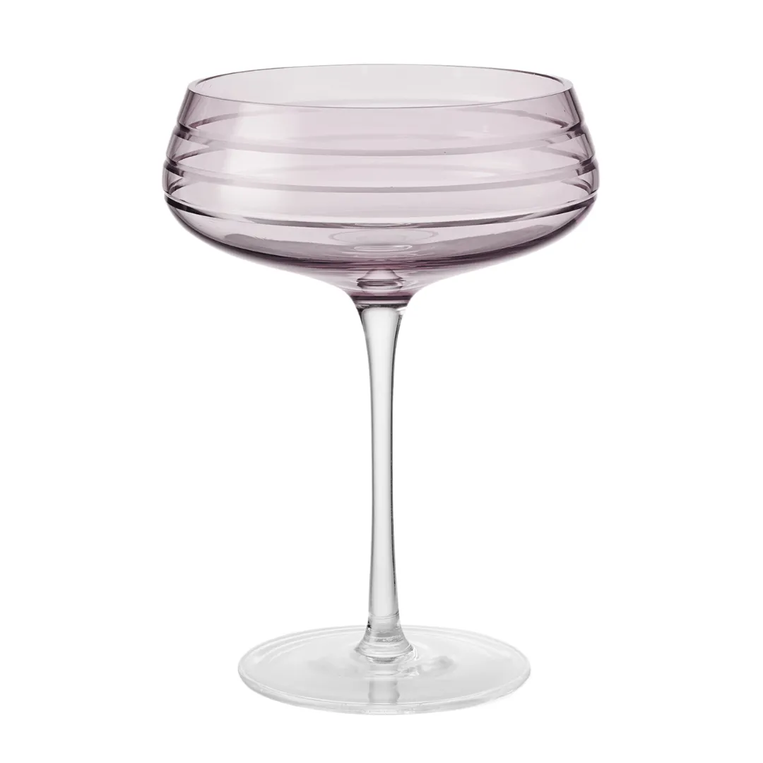 Champagne Coupe Triple Cut