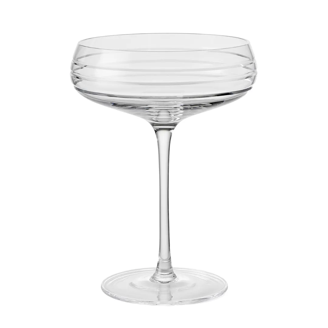 Champagne Coupe Triple Cut