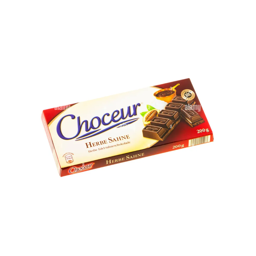 Choceur Rahm Mandel - Choceur Herbe Sahne (200g) – Gourmet Chocolate Treat