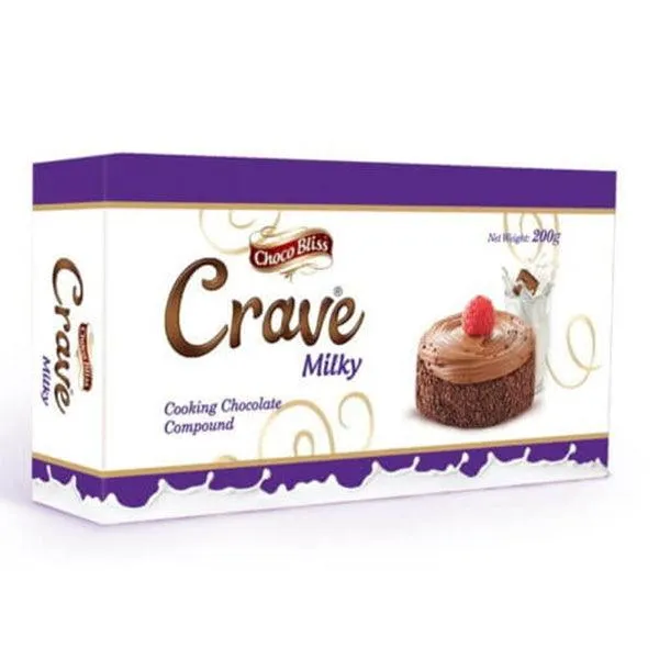 CHOCO BLISS CRAVE MILKY COOKING CHOCOLATE 500GM