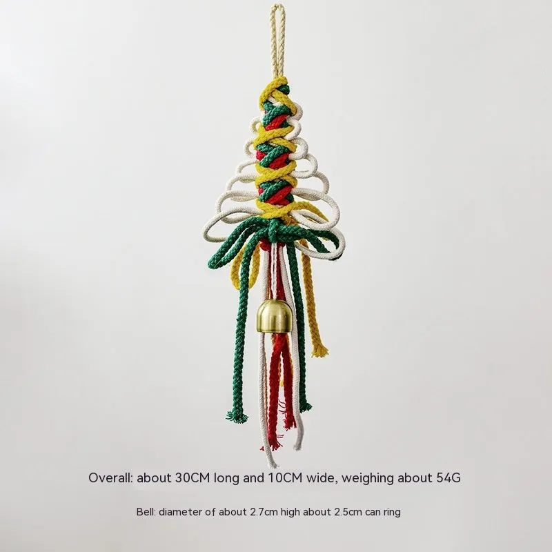 Christmas Decorations Colorful Cotton String Bow