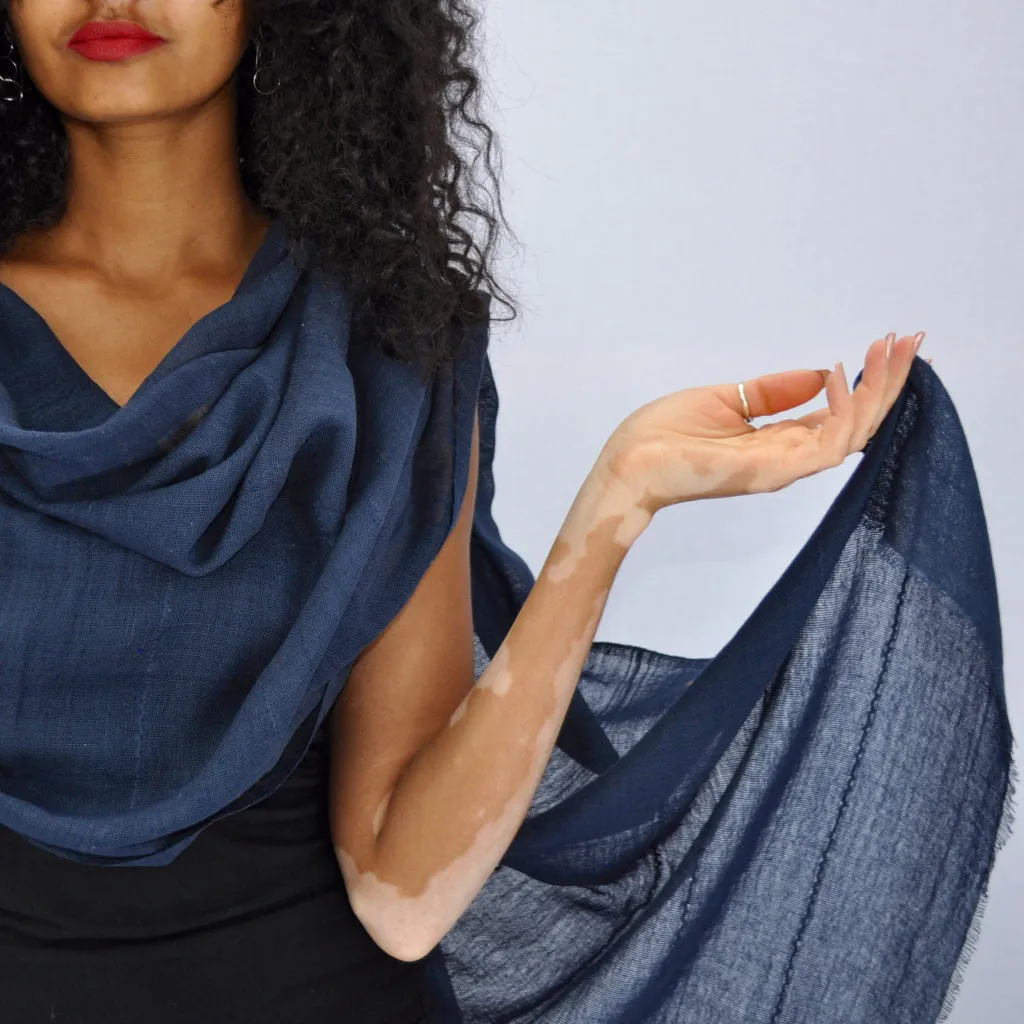 Classic Cotton Wrap Scarf by SLATE   SALT