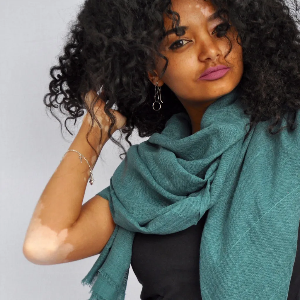 Classic Cotton Wrap Scarf by SLATE   SALT