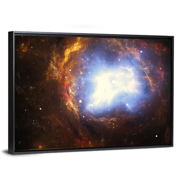 Colorful Nebula Canvas Wall Art