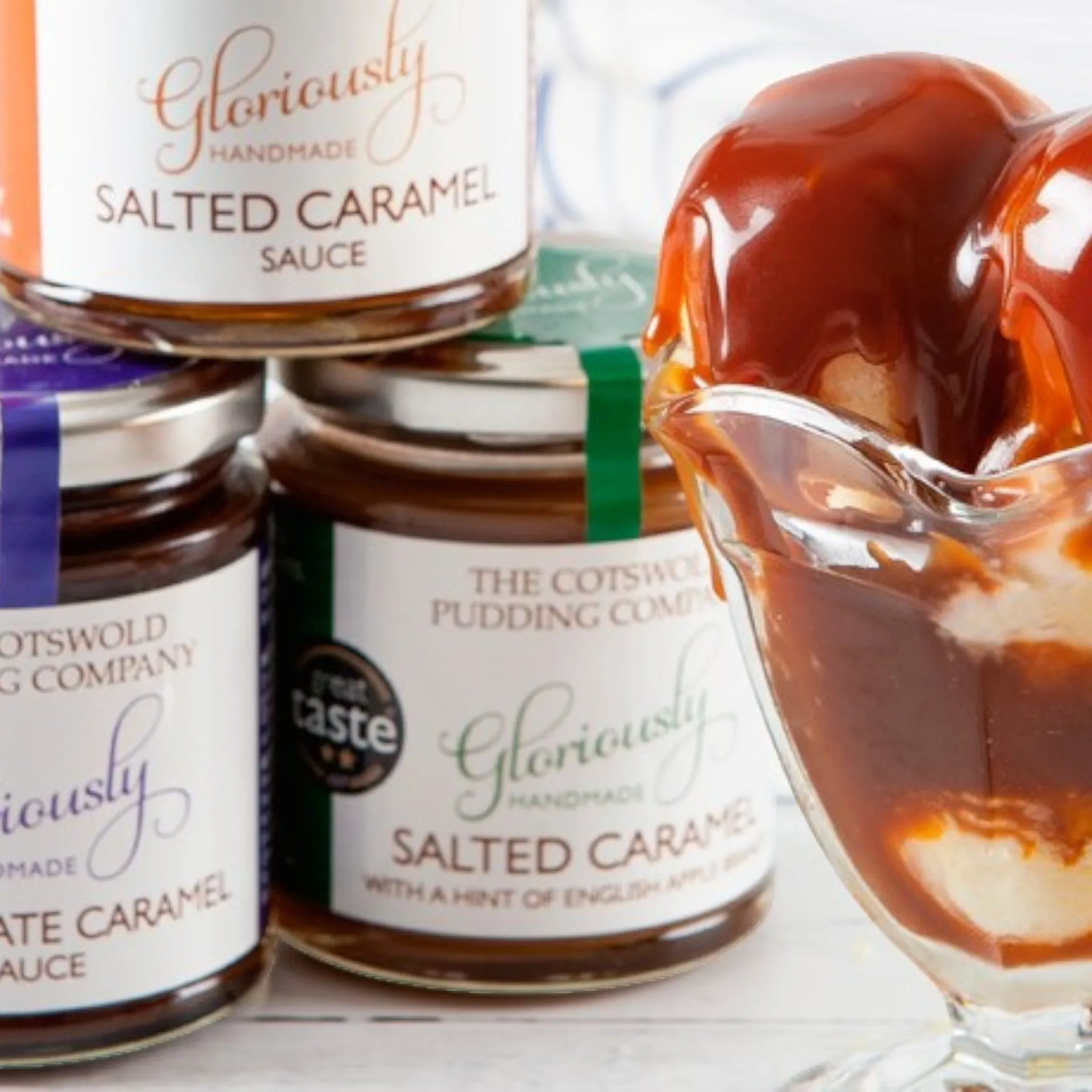 Cotswold Pudding Co. - Salted Caramel Sauce (185g)