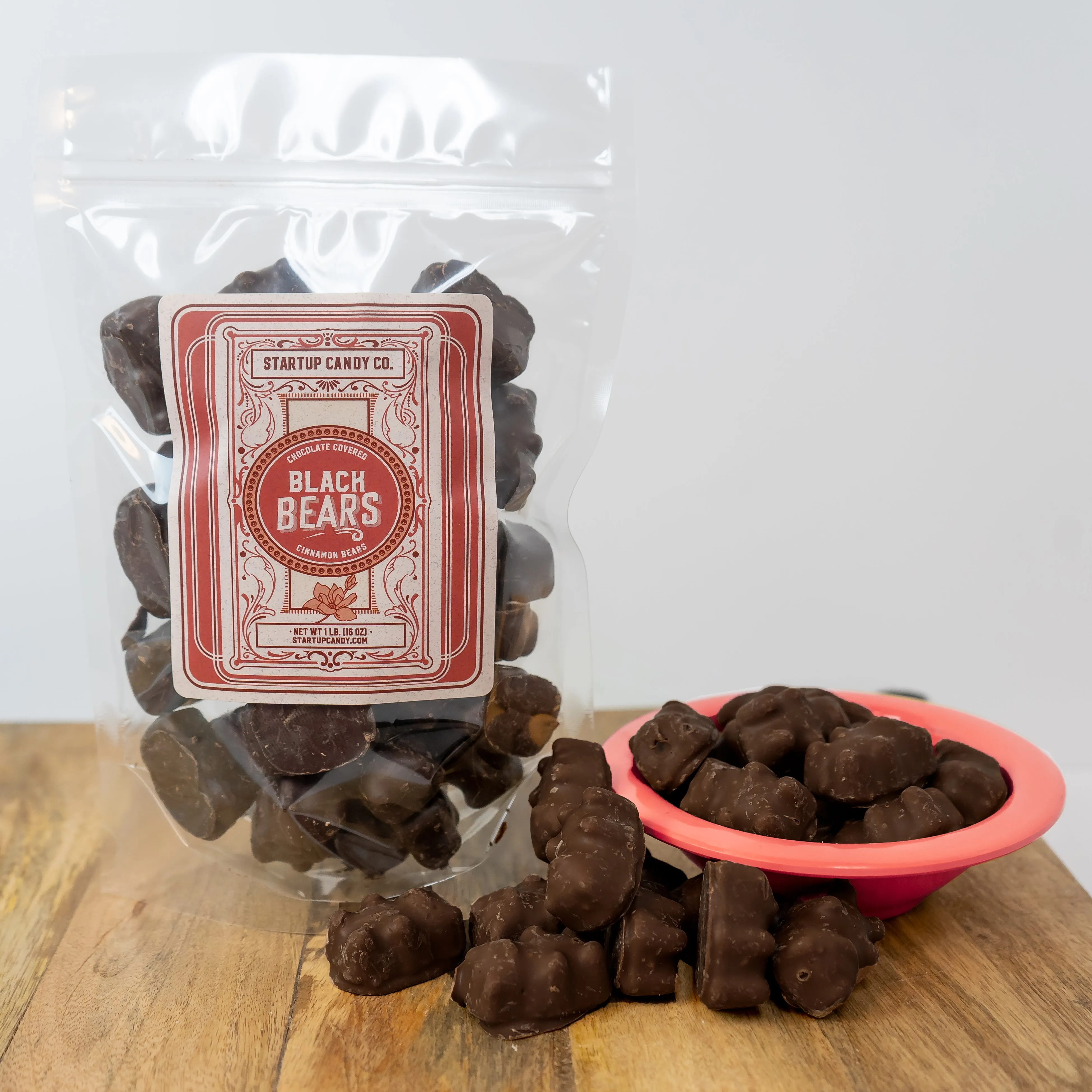 Dark Chocolate Cinnamon Black Bears