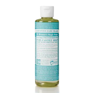 Dr. Bronner's 18-in-1 Hemp Unscented Baby-Mild Pure-Castile Liquid Soap