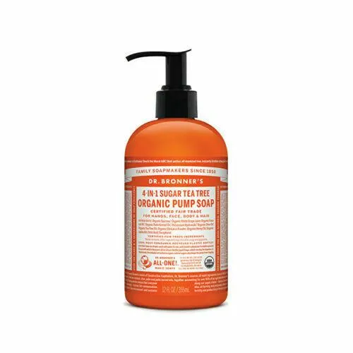 Dr. Bronners Organic Pump Soap - Tea Tree