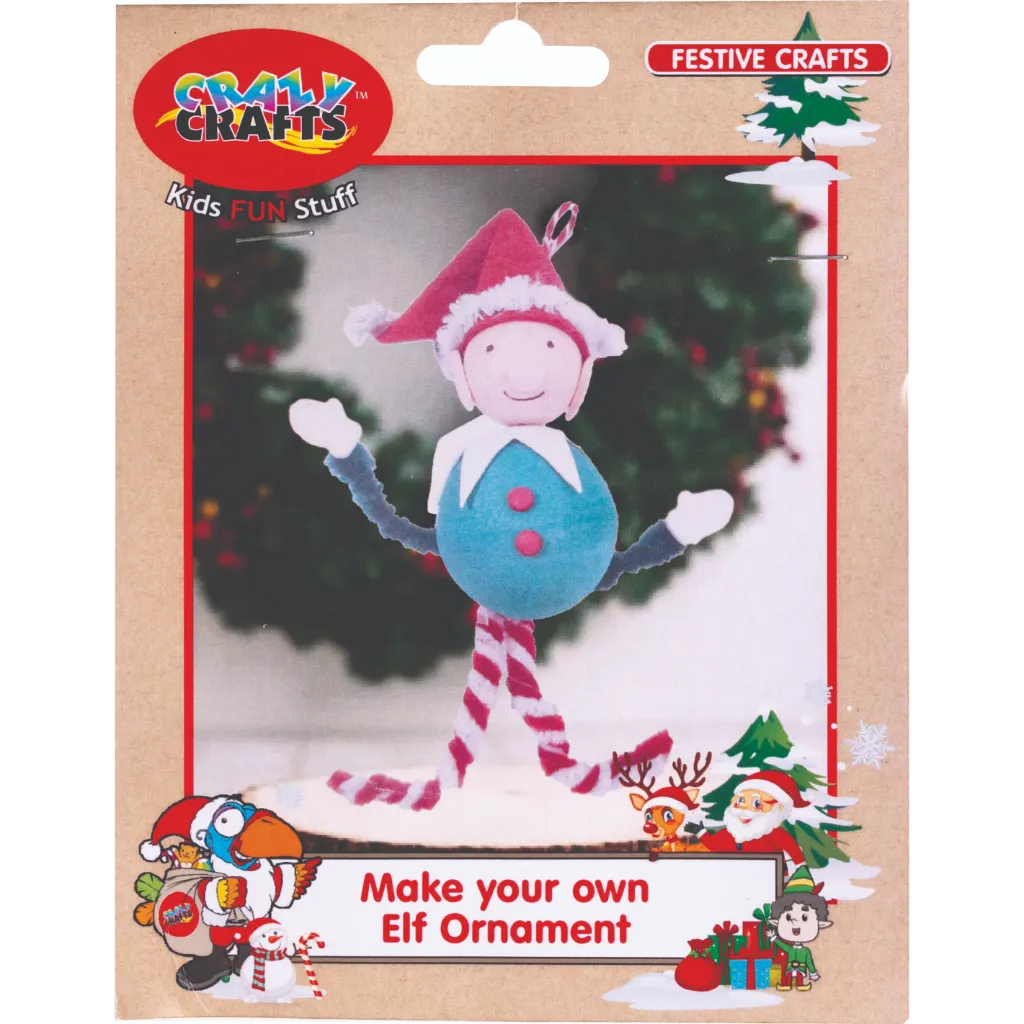 Festive Crafts - Elf Ornament