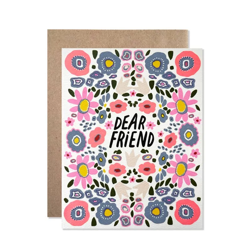 Greeting Card: Dear Friend