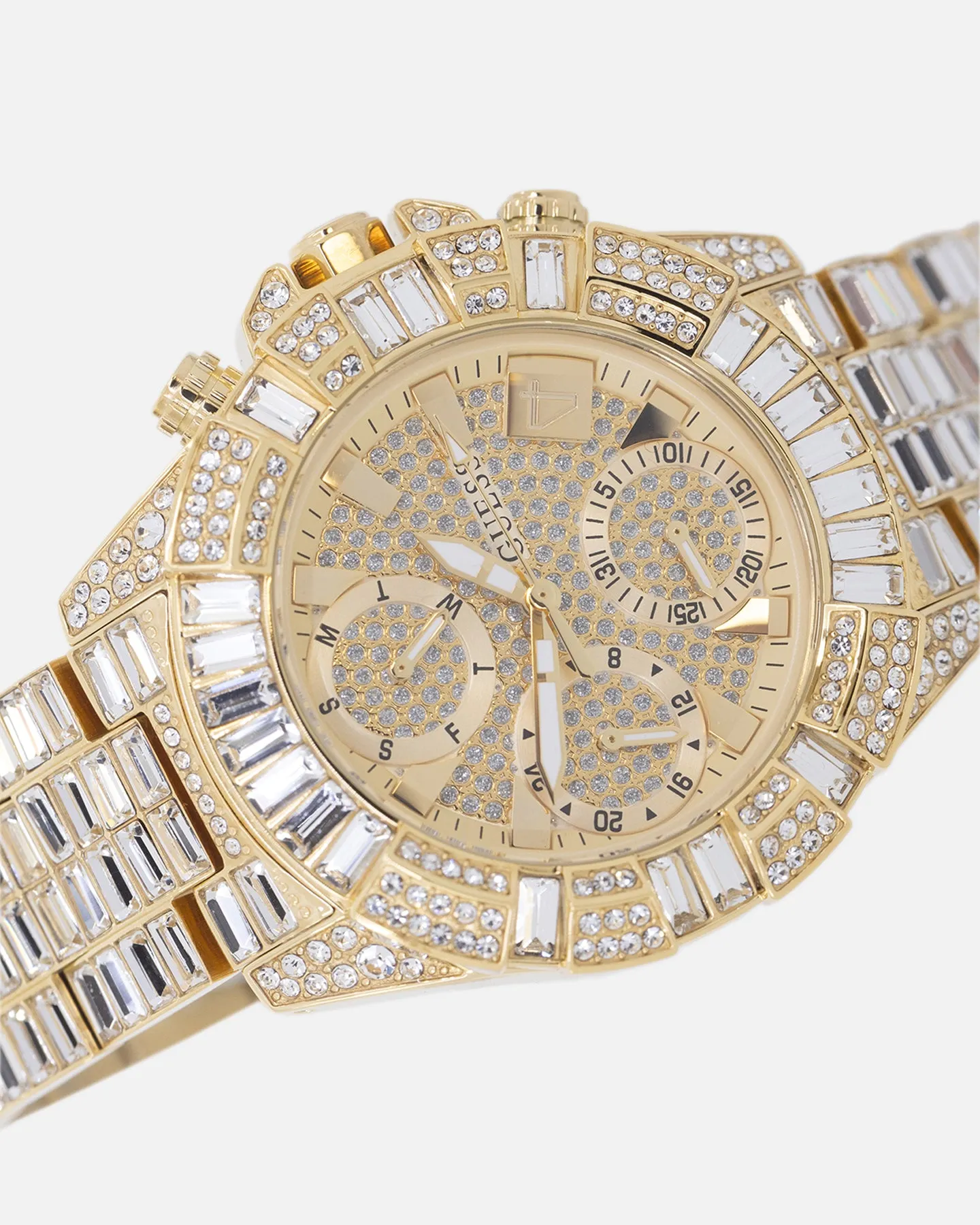 Guess Mainline Iconic 40th Watch Gold/Crystal