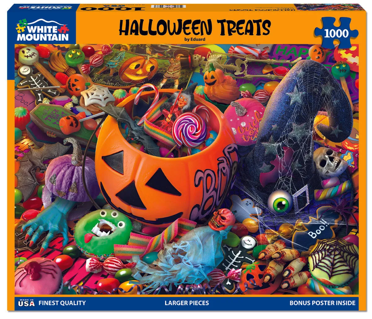 Halloween Treats (1924pz) - 1000 Piece Jigsaw Puzzle