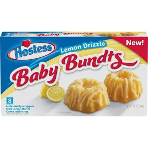 Hostess Baby Bundts Lemon Drizzle 10.0oz