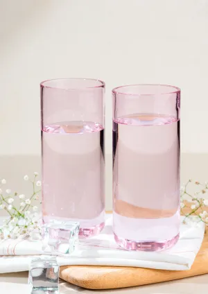 Juliette Cocktail Glasses Tall - Set of 6 - Pink