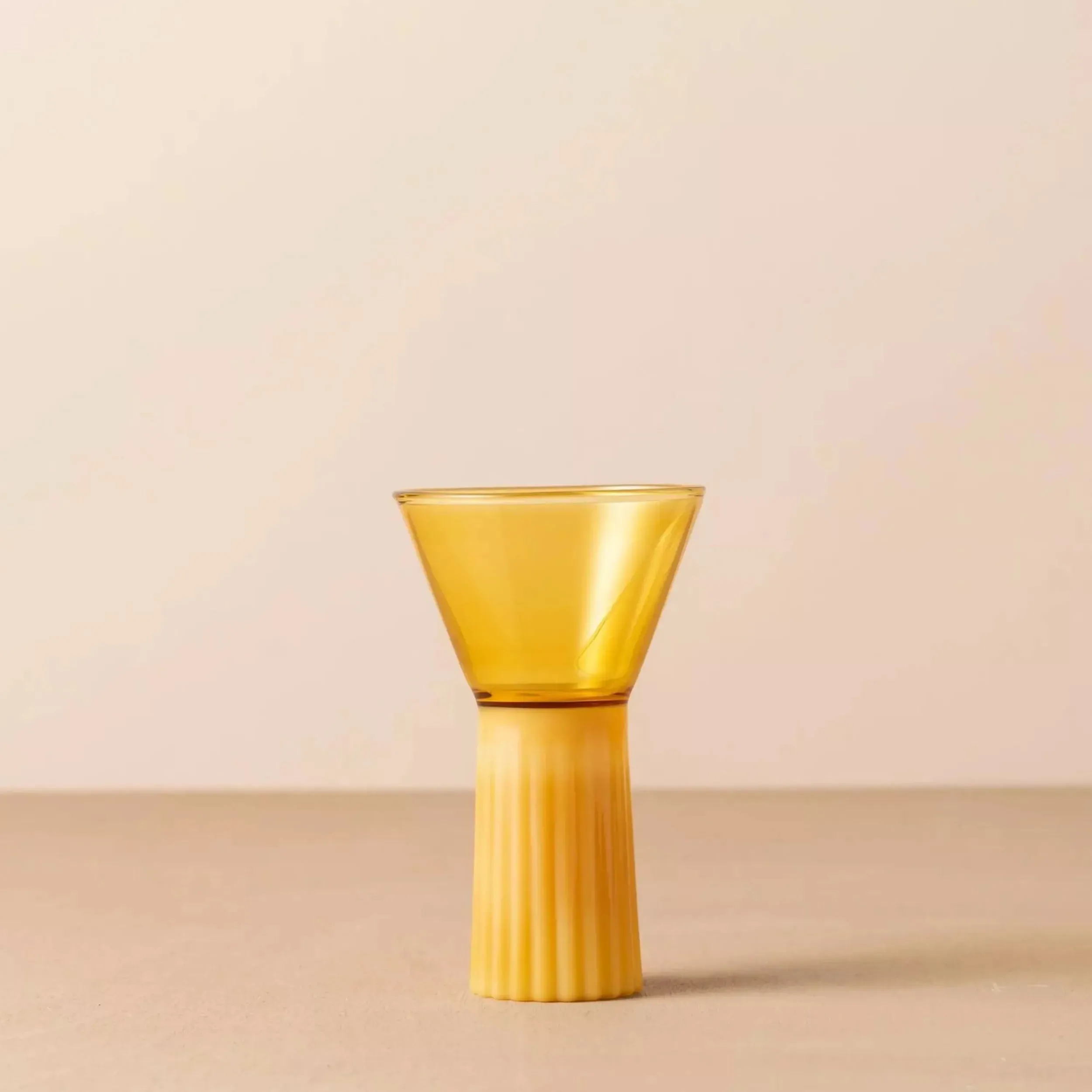 Kairos Wine Glass - Yellow Topaz