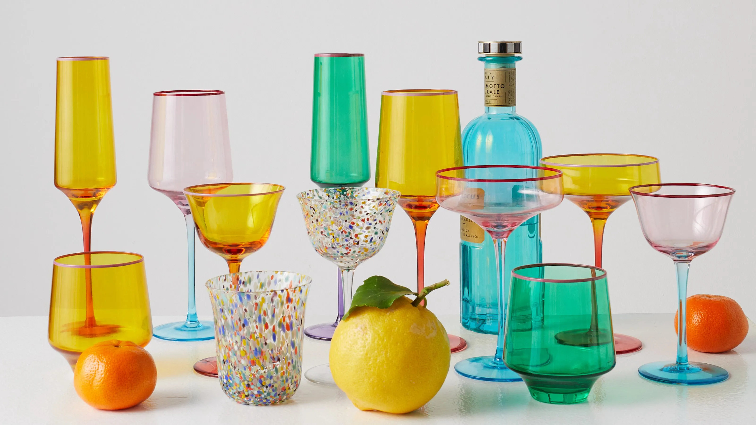 Kip & Co Tropical Punch Vino Glass 2P Set