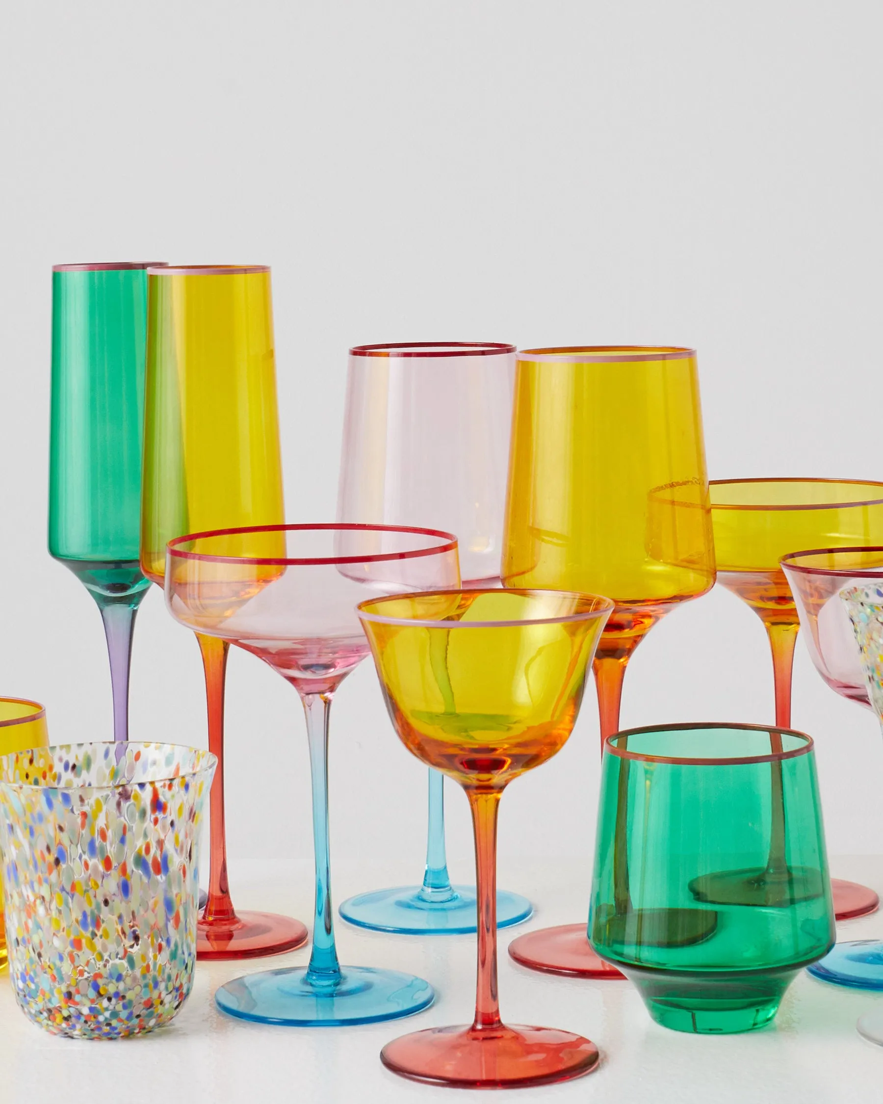 Kip & Co Tropical Punch Vino Glass 2P Set