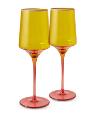 Kip & Co Tropical Punch Vino Glass 2P Set