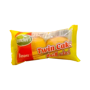 Krunchees Twin Cakes Banana Flavour 30g