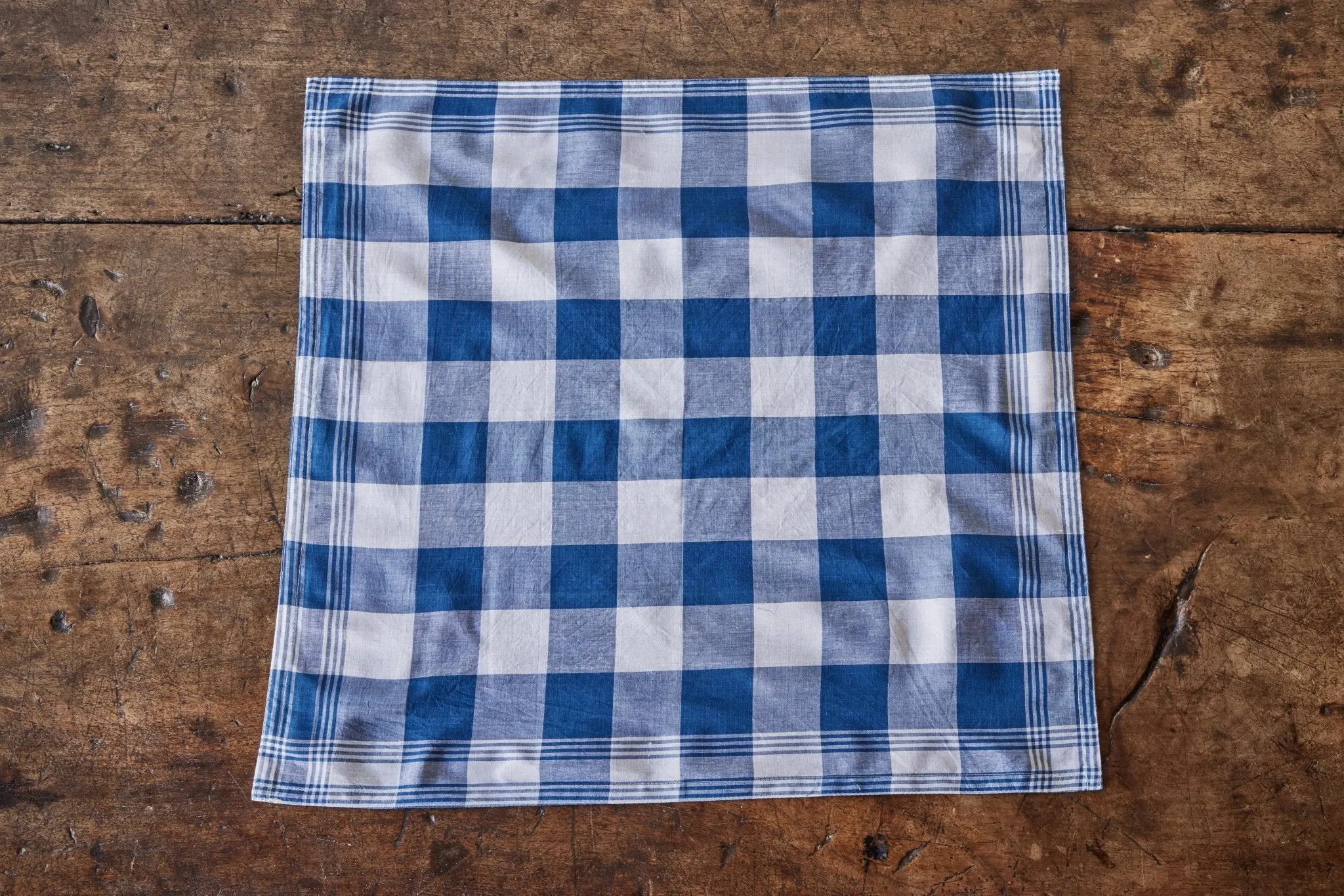 Les Indiennes Bandana, Gingham Bandana