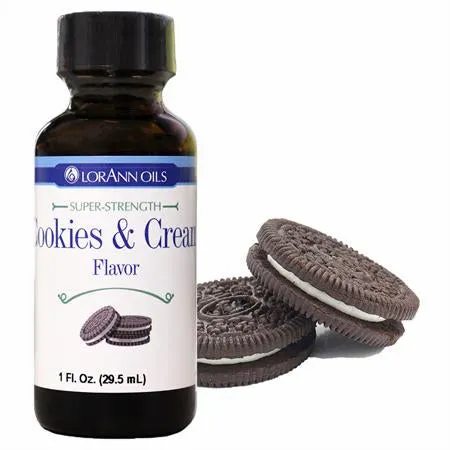 LorAnn 1oz Cookies and Cream Super Strength Flavor