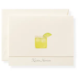 Margarita Personalized Note Cards