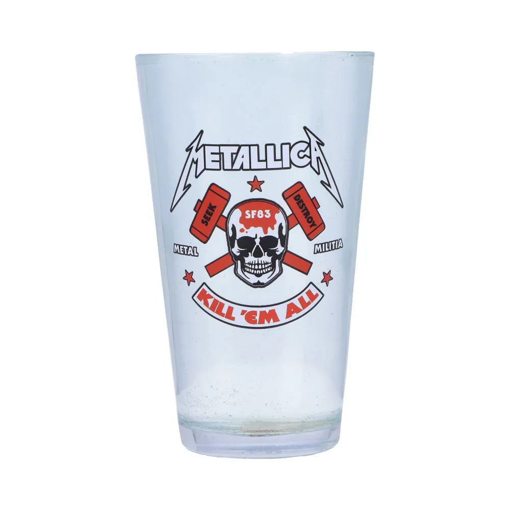 Metallica Glassware - Kill Em All