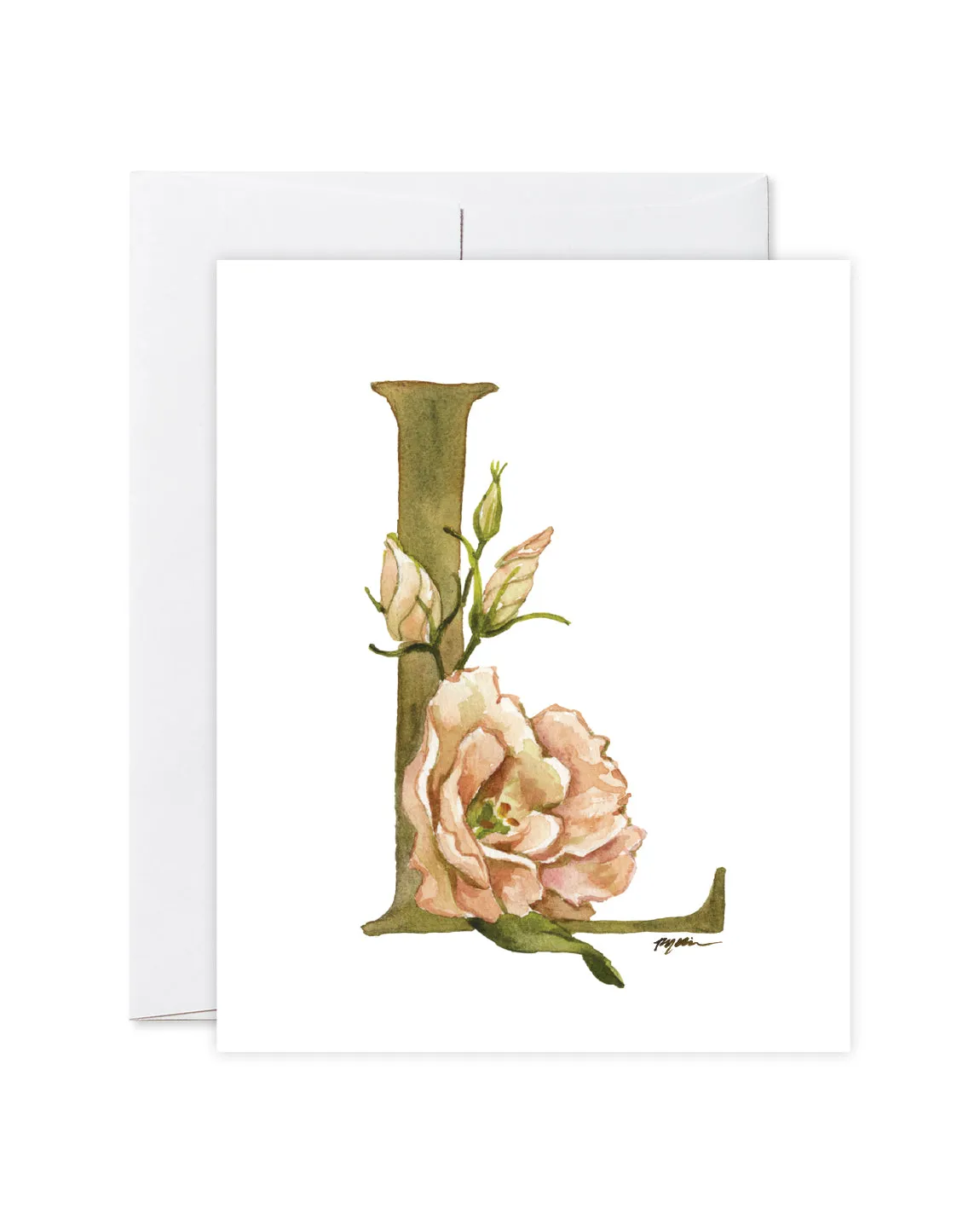 Monogrammed Notecards