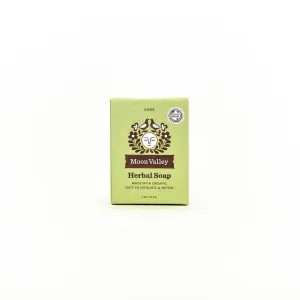 Moon Valley Organics Herbal Soap Sage 4 oz Bar