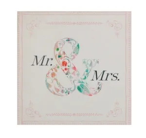 Mr & Mrs Mini Card