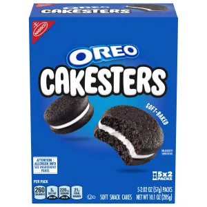 NABISCO OREO CAKESTERS ORIGINAL COOKIES 10.1 OZ