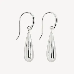 Najo Raya Baton Silver Earrings