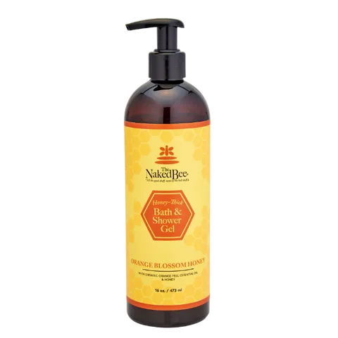 Naked Bee Bath & Shower Gel - Orange Blossom Honey