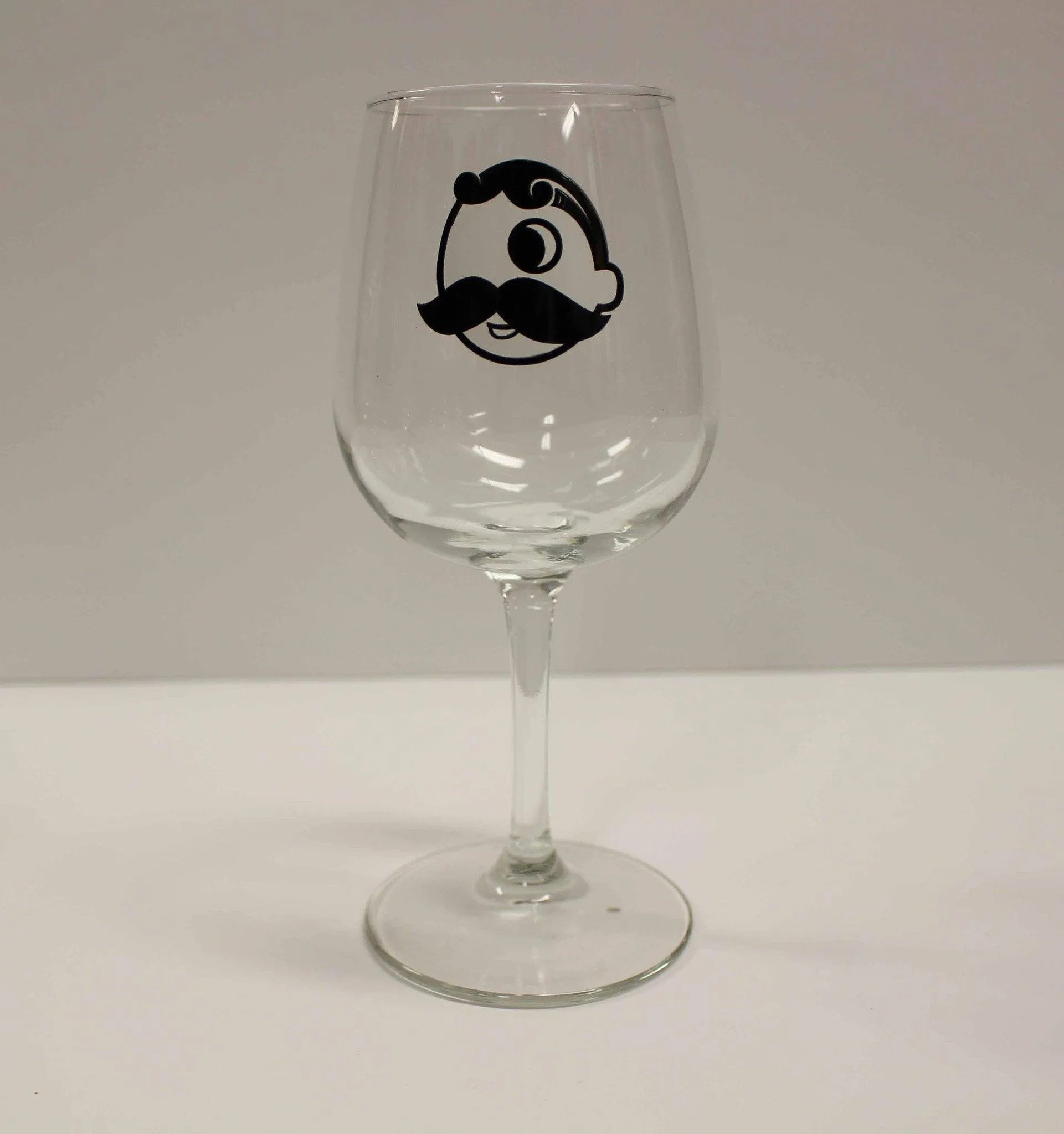 Natty Boh Logo / Wine Glass