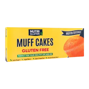 NUTRI MUFF CAKES GLUTEN FREE COCONUT 100GM