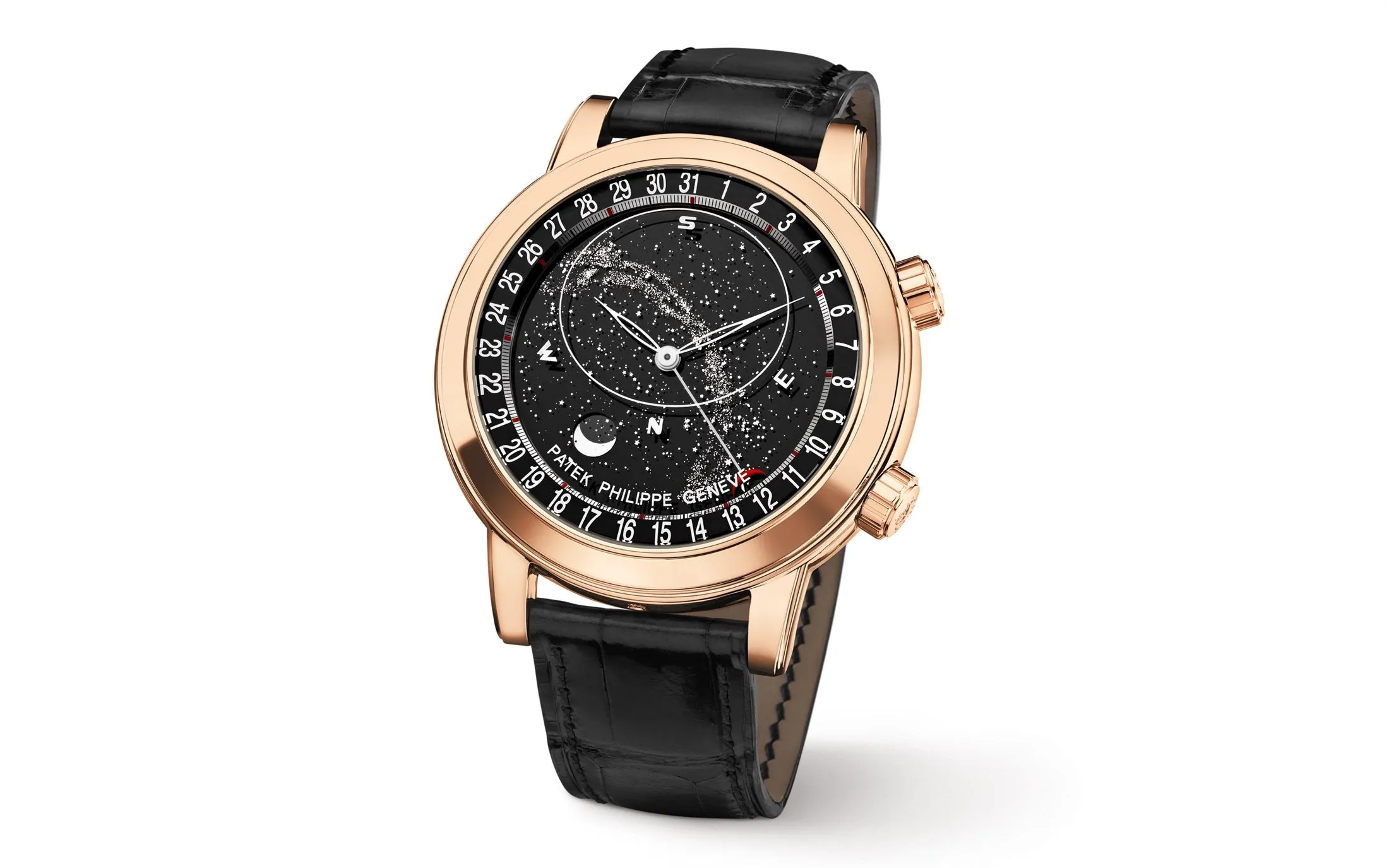 Patek Philippe Grand Complications 6102R-001 Celestial – Rose Gold,Black Dial