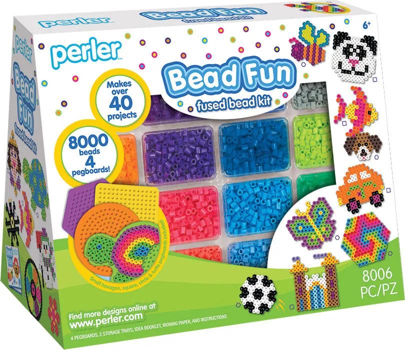 Perler Fused Bead Fun Tray Box Set