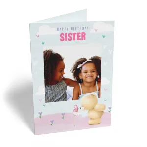 Personalised Card Forever Friends Photo Upload For Sister