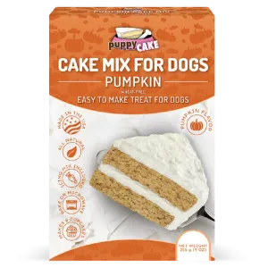 Puppy Cake Wheat-Free Cake Mix for Dogs Pumpkin