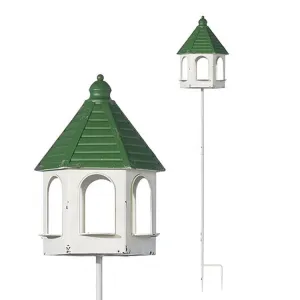 Raz Imports The Greenhouse 5' Bird House On Stake