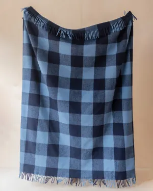 Recycled Wool Blanket - Buffalo Check